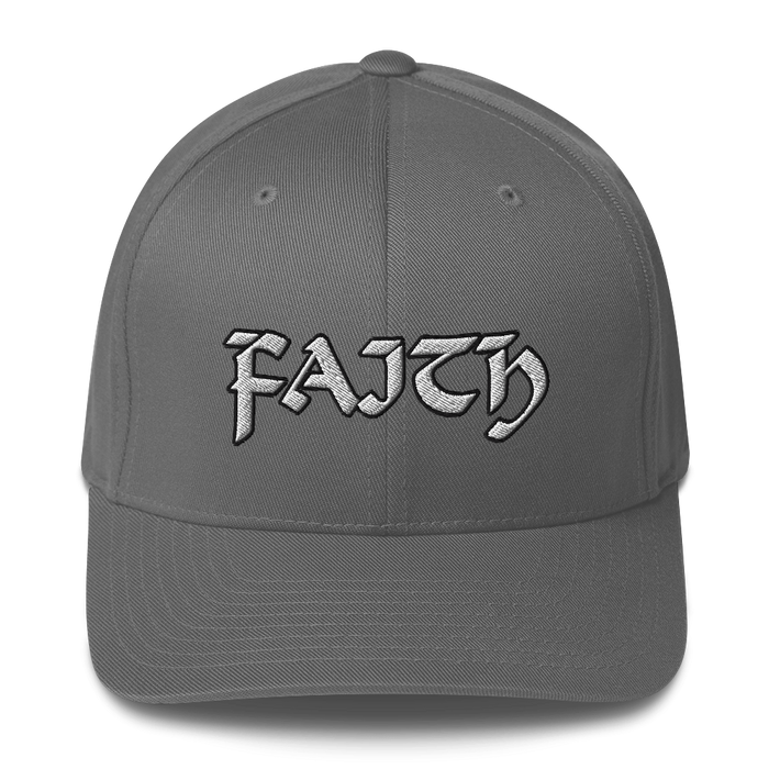 Faith (Flat Embroidery) - Structured Twill Cap