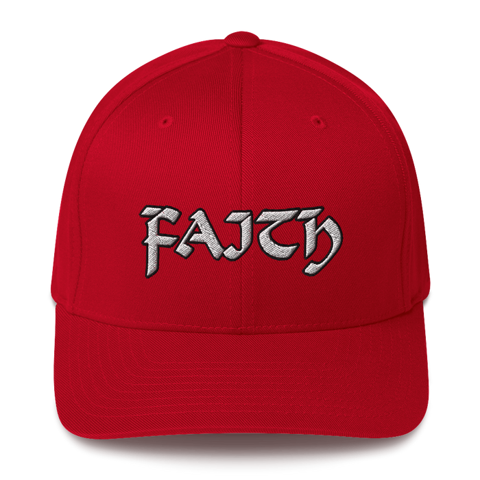 Faith (Flat Embroidery) - Structured Twill Cap