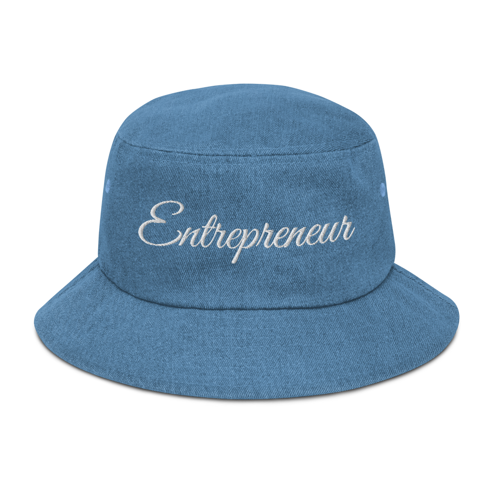 Entrepreneur - Denim Bucket Hat